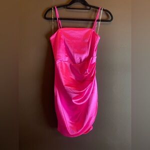 Size small New NWT hot pink Emerald Sundae Hot Pink Mini Dress